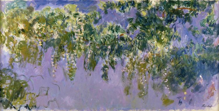 Claude Monet  - Wisteria 