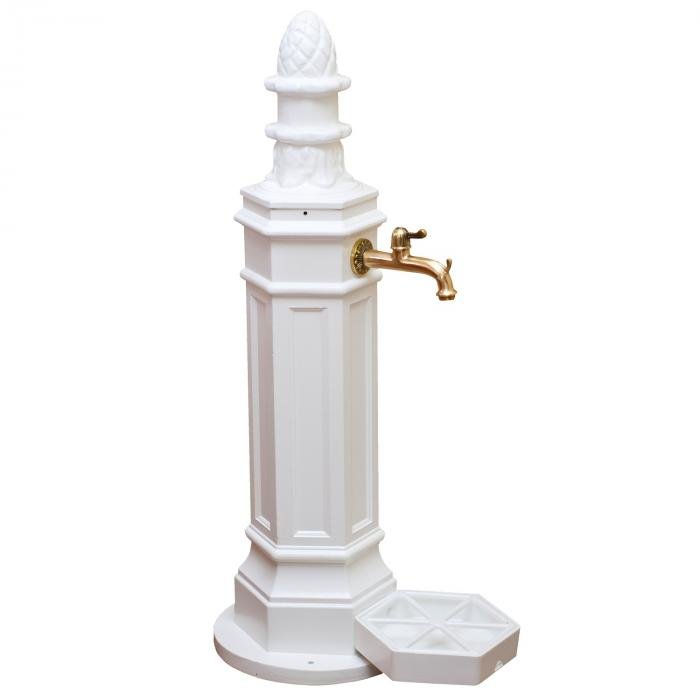 Záhradný hydrant  ROMA (biela 2202)