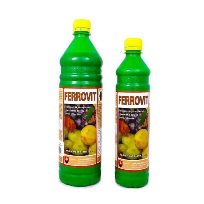 Ferrovit 1l 9ks/kart. 3,5%Fe proti chloróze