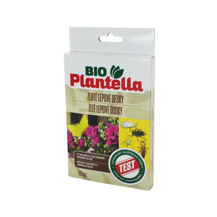 Bio Plantella lepové dosky 10ks - žlté