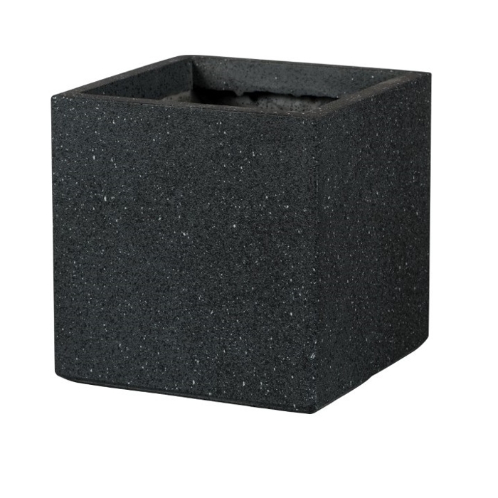 Cleveland 03Z  eko-kompozitný kvetináč - black
