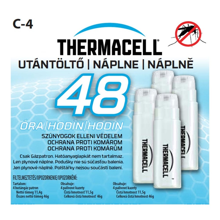 Náhradná butánová náplň 4 ks Thermacell C-4