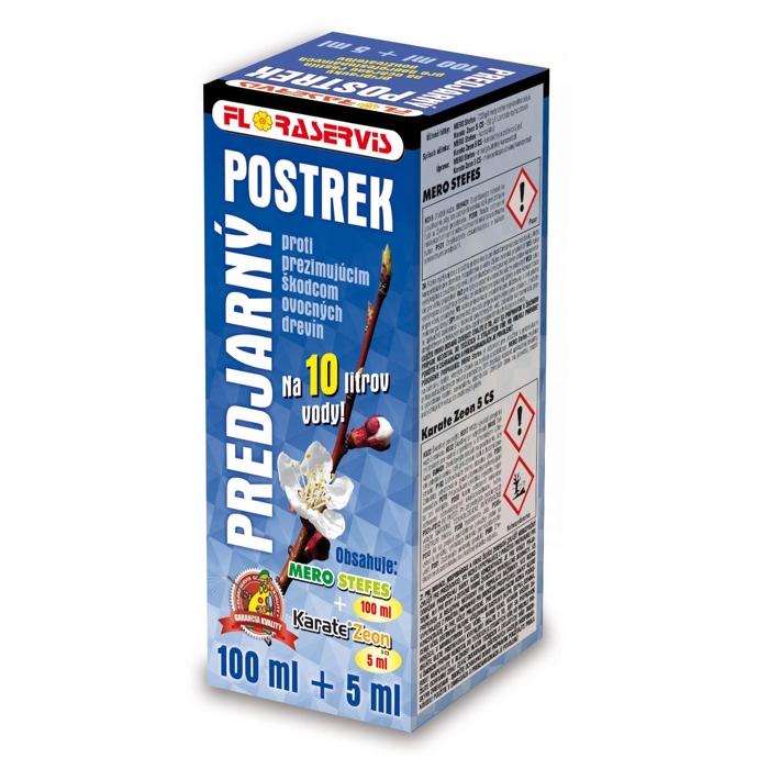 Predjarný postrek na 25l mero stefes 250ml + karate zeon 12,5ml  83472