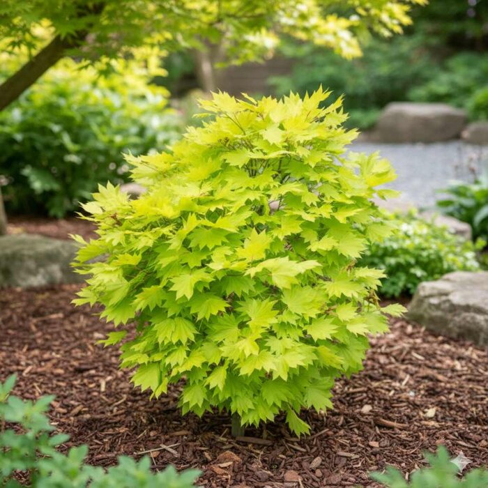 Javor japonský 'Jordan' – žiarivý žltý javor