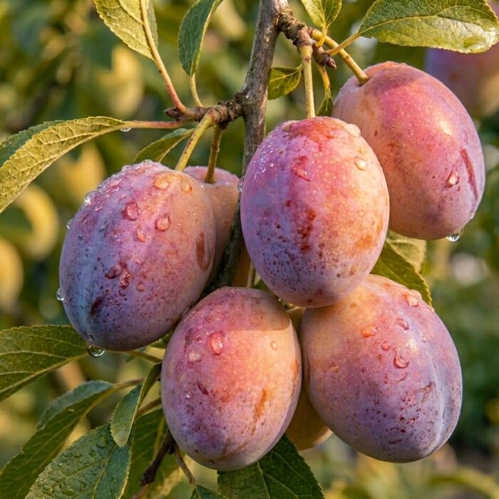 Prunus domestica 'Viktoria' – Tradičná červená slivka s medovou dužinou