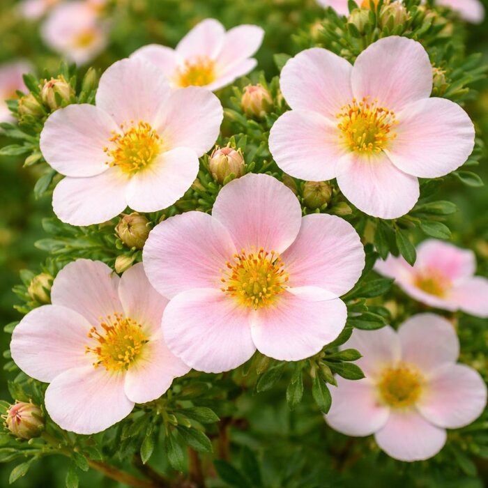 Nátržník krovitý ´New Dawn´ – Jemne ružový nízky okrasný ker