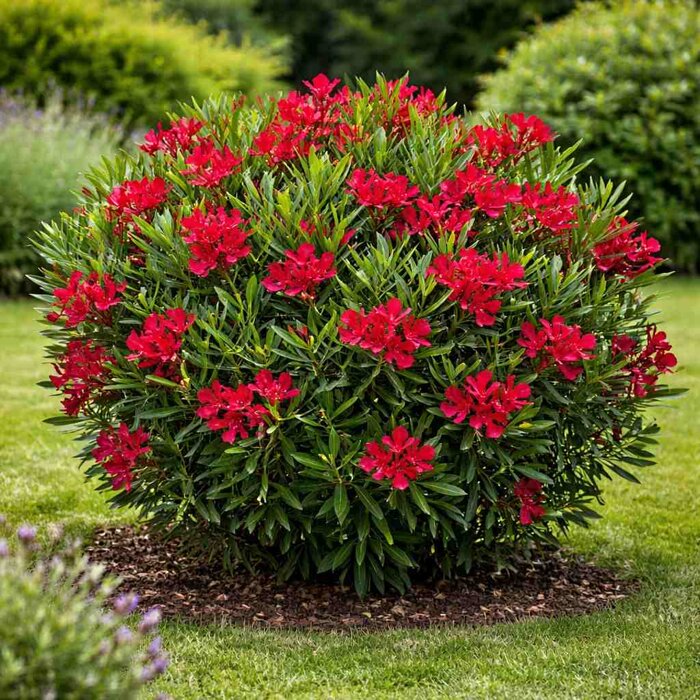 Oleander obyčajný ´Nana´ – Trpasličí bohato kvitnúci ker na terasu