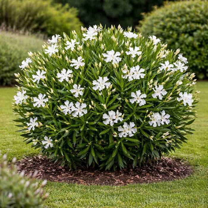 Oleander obyčajný ´Nana´ – Trpasličí bohato kvitnúci ker na terasu