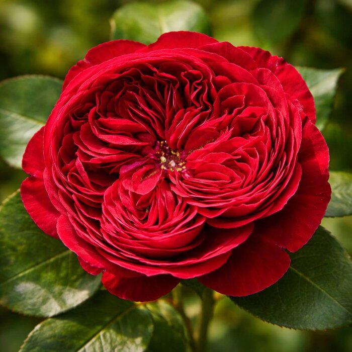 Ruža ´Alain Souchon´ – Omamne voňavý rubínový čajohybrid