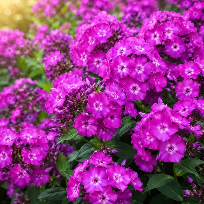 Flox metlinatý ´Bambini Desire´ – kompaktný purpurový flox
