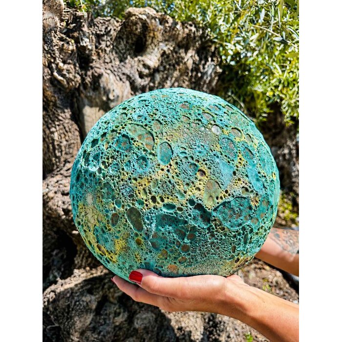 SET Keramických gúľ , tyrkysová, sea green 20/25/30cm