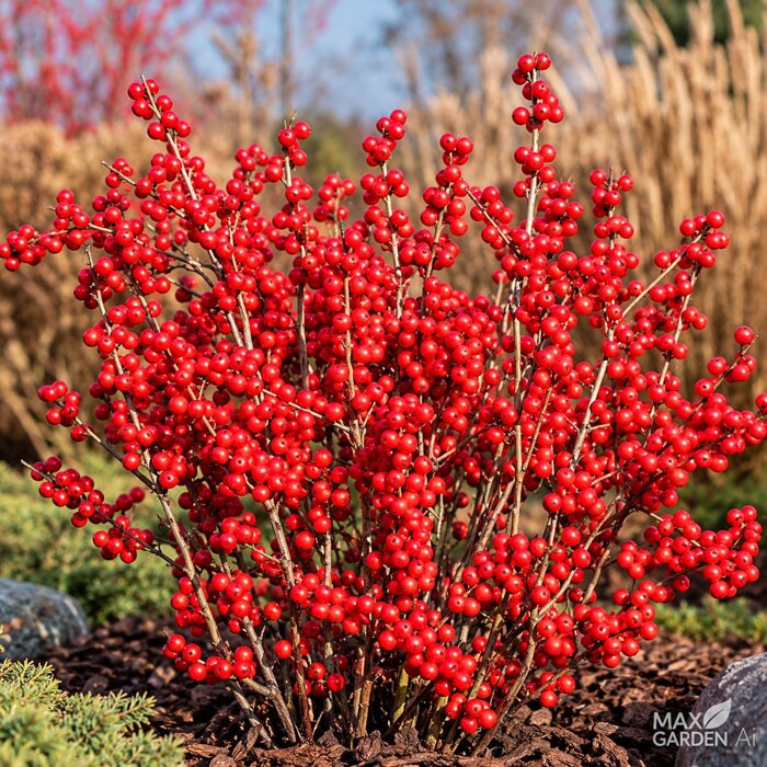 Cezmína ´Magical Winter Jewel´ – Ilex verticillata | červené zimné plody