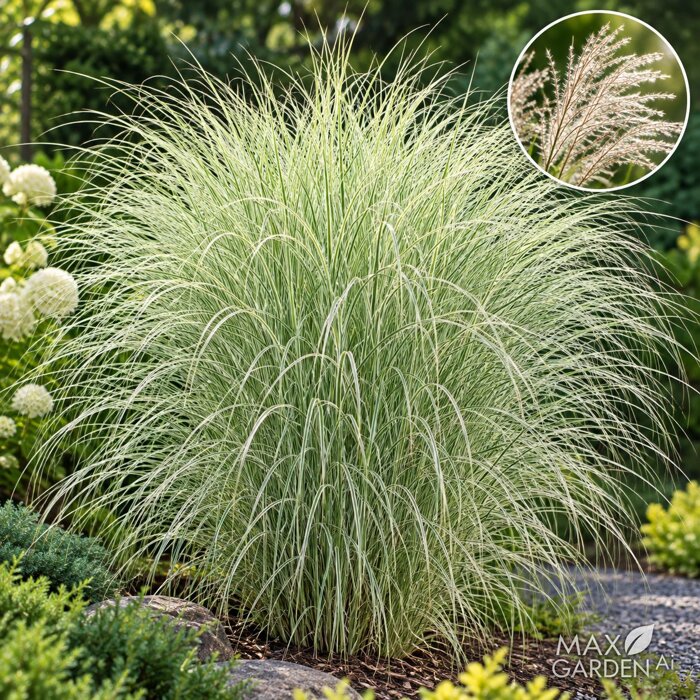 Ozdobnica ´Morning Light´ – Miscanthus sinensis | striebristá okrasná tráva