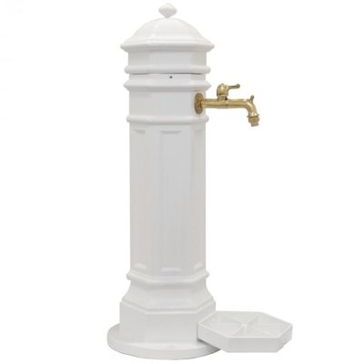 Záhradný hydrant PISA (biela 2602)