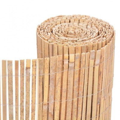 Bambusový plot štiepaný (rohož)  2 x 5m