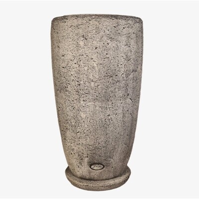 Kvetináč INNOVA MINIMAL vysoká ''L'' s podložkou (Lávová)