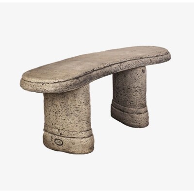 Kamenná lavica ROMANTIKA (Šedá popol)