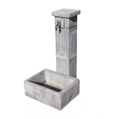 Kamenná studňa stojatá INNOVA BALI - vysoká (Lávová)