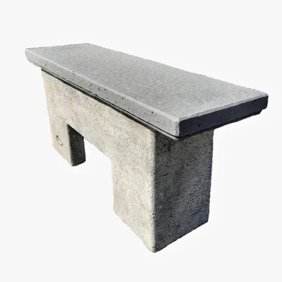 Kamenná lavica rovná INNOVA (Hnedá)