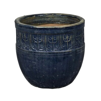 ADELAIDE 1-03AB - antické modré (Ø33cm/H32cm)