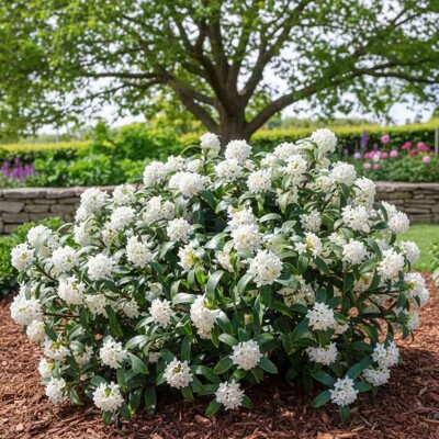 Daphne 'Perfume Princess White' – biely najvoňavejší lykovec
