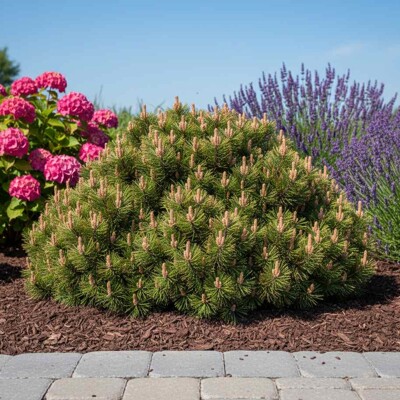 Borovica horská 'Mughus' – odolná a hustá kosodrevina