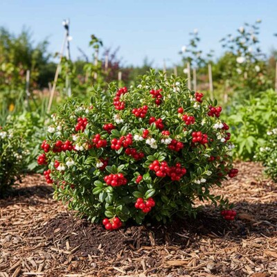 Brusnica pravá 'Miss Cherry' – bohatá úroda a kompaktný rast