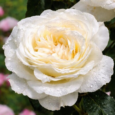 Ruža ´Irina´ – Omamne voňavý snehobiely čajohybrid