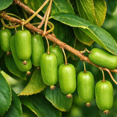 Mini kivi ´Super Jumbo´ (Actinidia arguta) – Extra veľké a sladké