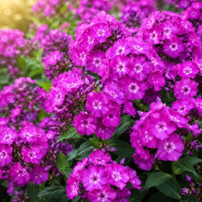 Flox metlinatý ´Bambini Desire´ – kompaktný purpurový flox