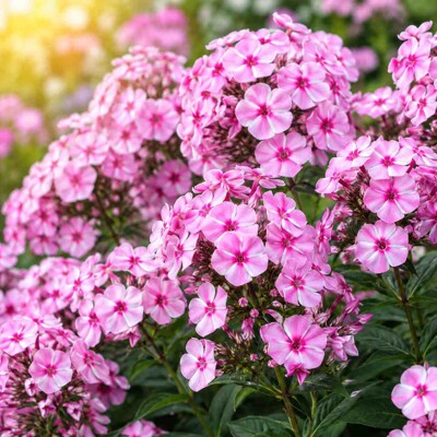 Flox metlinatý ´Early Pink Candy´ – nízky skorkvitnúci ružový flox