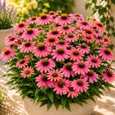 Echinacea purpurová ´Bandolero Rose´ – sýtoružová trvalka pre včely