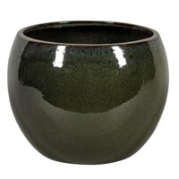 SHANGHAI 1-01DA - drip green (Ø32cm/H24cm)