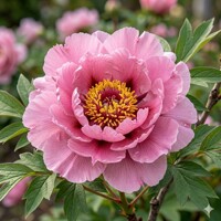 Pivonka drevitá (Paeonia × suffruticosa) – Majestátny ker s obrími kvetmi