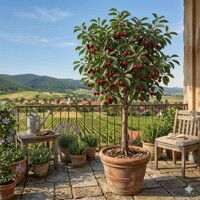 Višňa BIO balkónová (40-50 cm kmienok) – Sladko-kyslá úroda na terasu