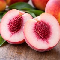 Broskyňa ´Benedicte´ – vysoko odolná odroda s bielo-ružovou dužinou