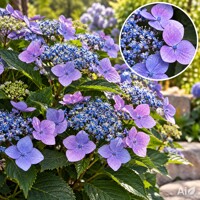 Hortenzia ´Blue Clouds´ – Hydrangea serrata | modré kvety